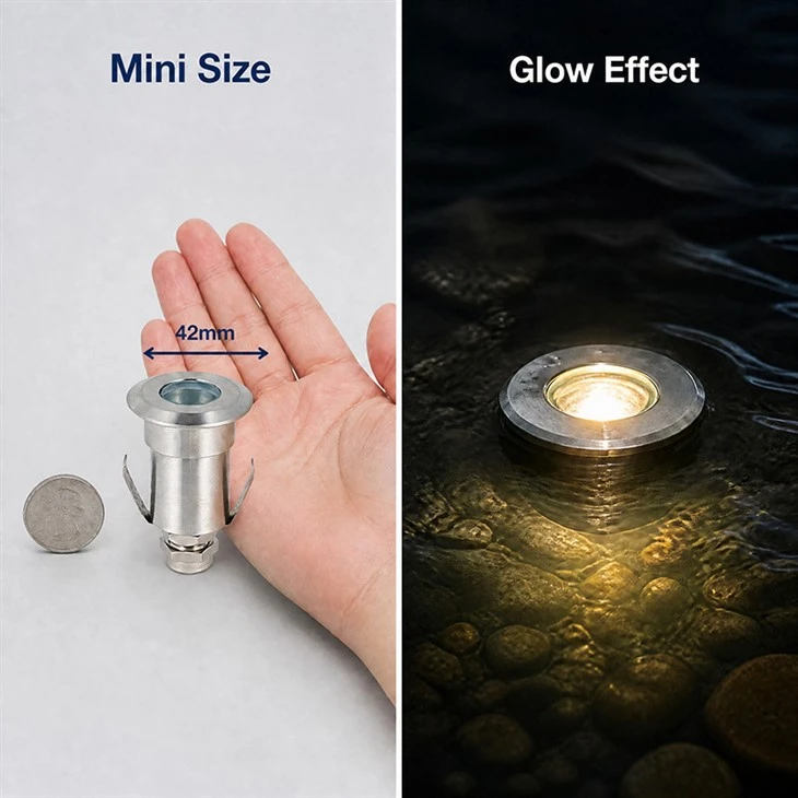 Recessed Deck In-Ground Light | LED Outdoor Deck Light | IP68 Waterproof factory Recessed Deck In-Ground Light | LED Outdoor Deck Light | IP68 Waterproof factory